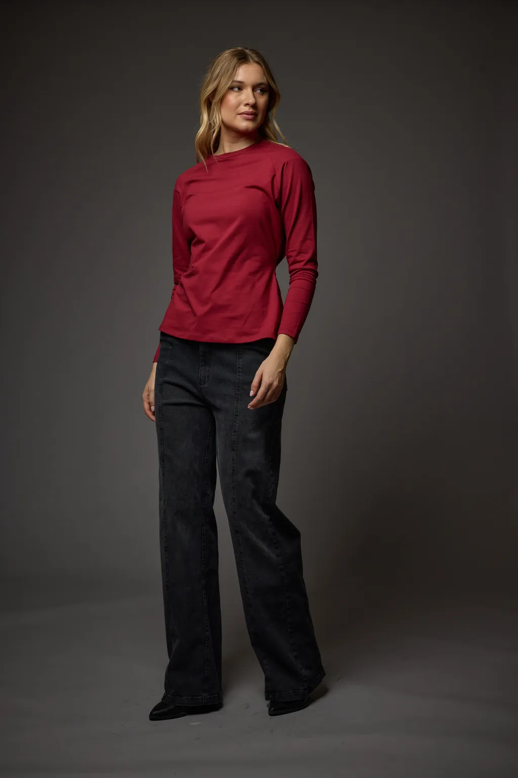 Jean Wide Leg Tiro Alto